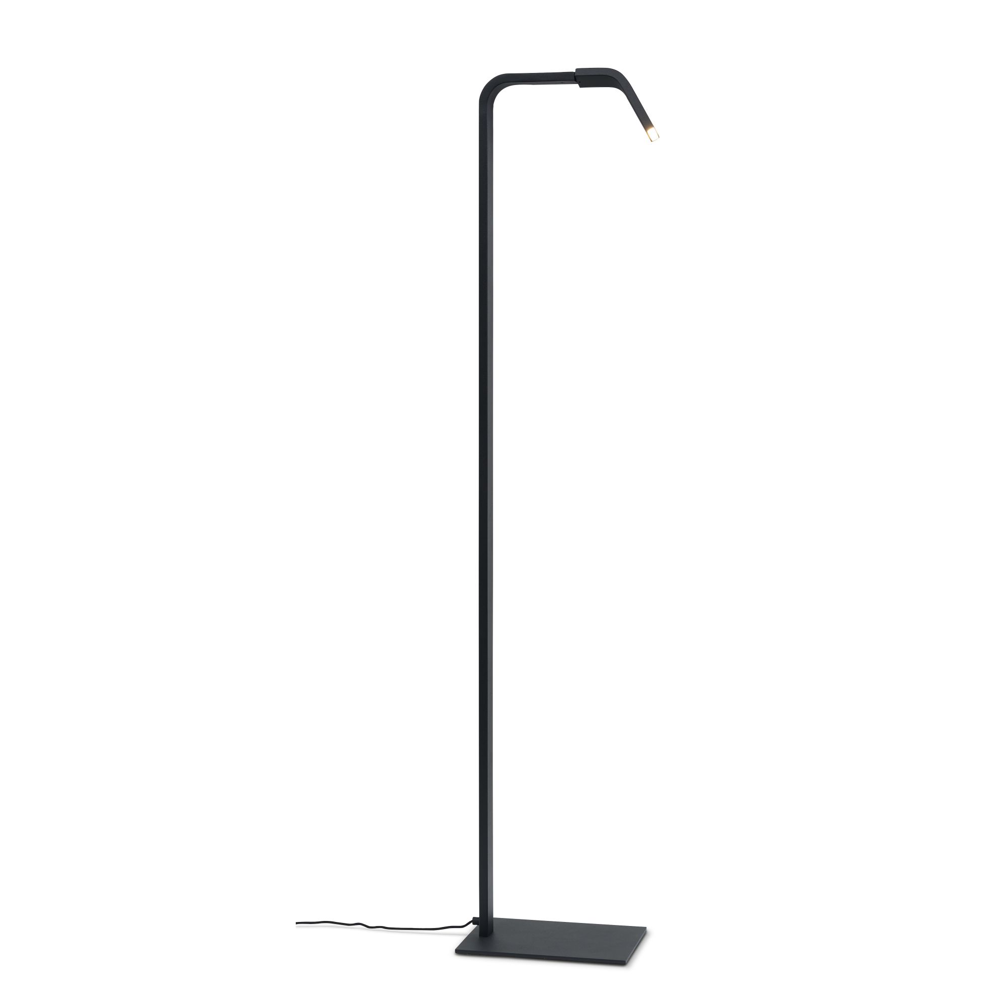 Lampadaire noir H142cm