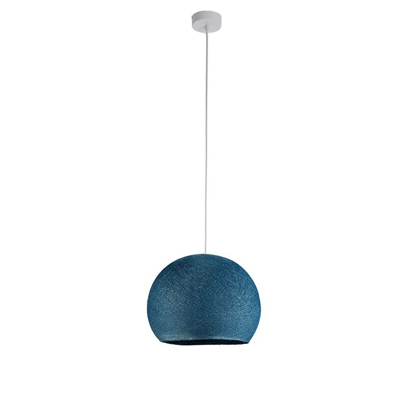 Suspension simple coupole M bleu canard Suspension simple coupole M bleu canard