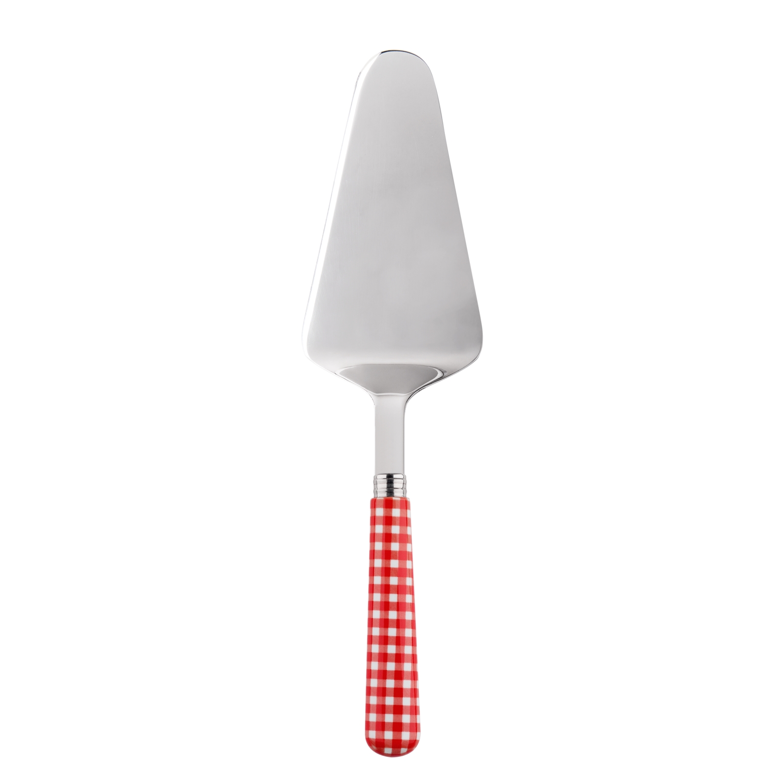 Pelle à tarte inox et rouge Pelle à tarte inox et rouge