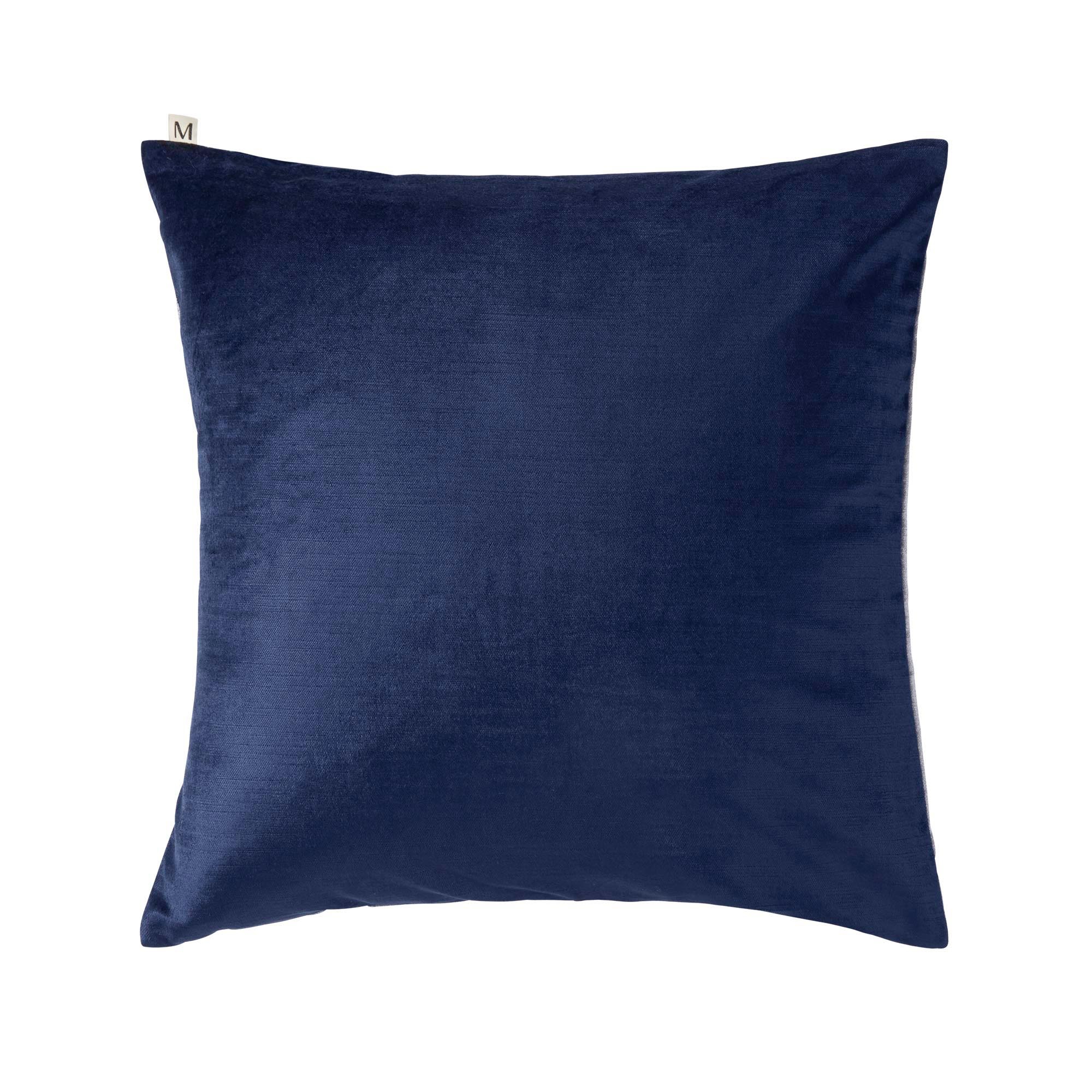 Housse de coussin 60x60 cm Bleu marine Housse de coussin 60x60 cm Bleu marine