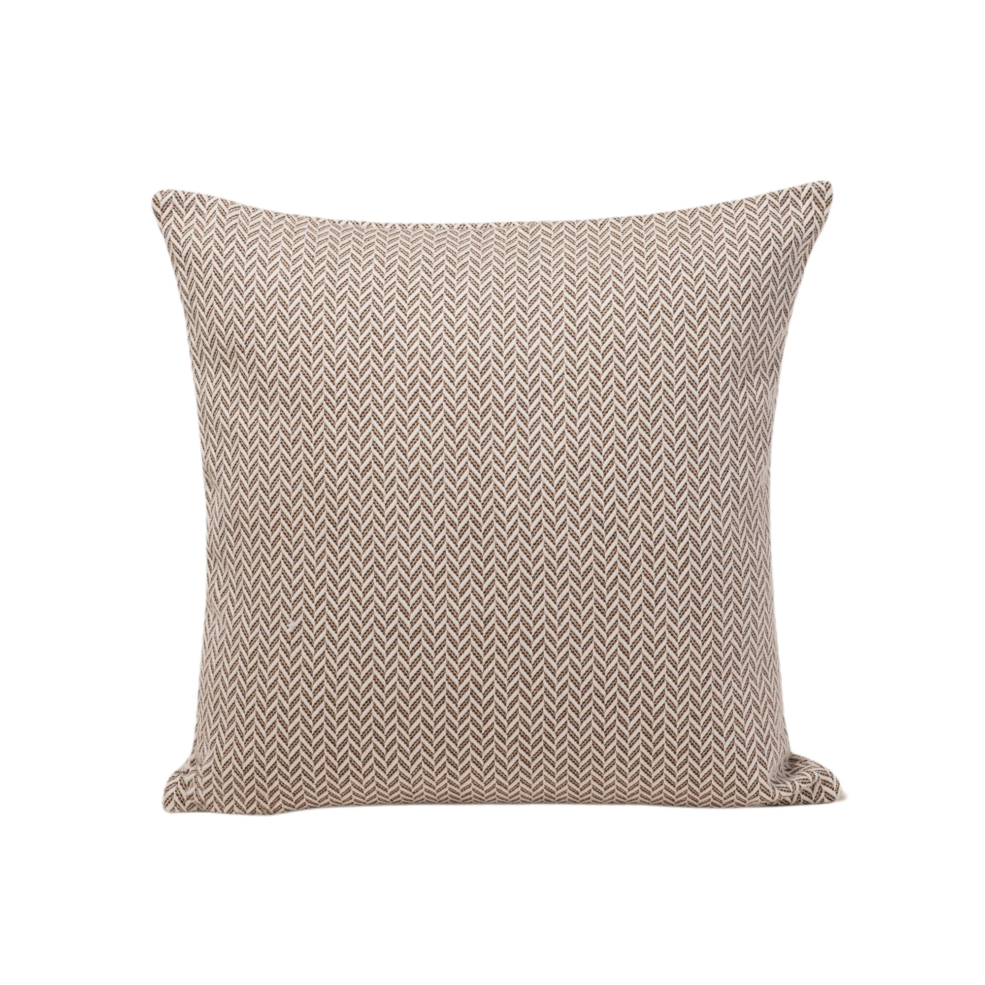 Housse de coussin 50x50 cm Écru multicolore en Coton Housse de coussin 50x50 cm Écru multicolore en Coton
