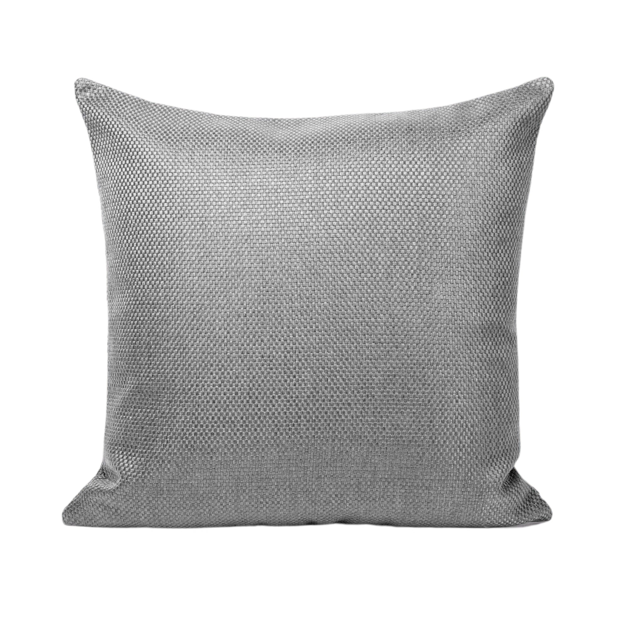 Housse de coussin 60x60 cm Gris perle Housse de coussin 60x60 cm Gris perle