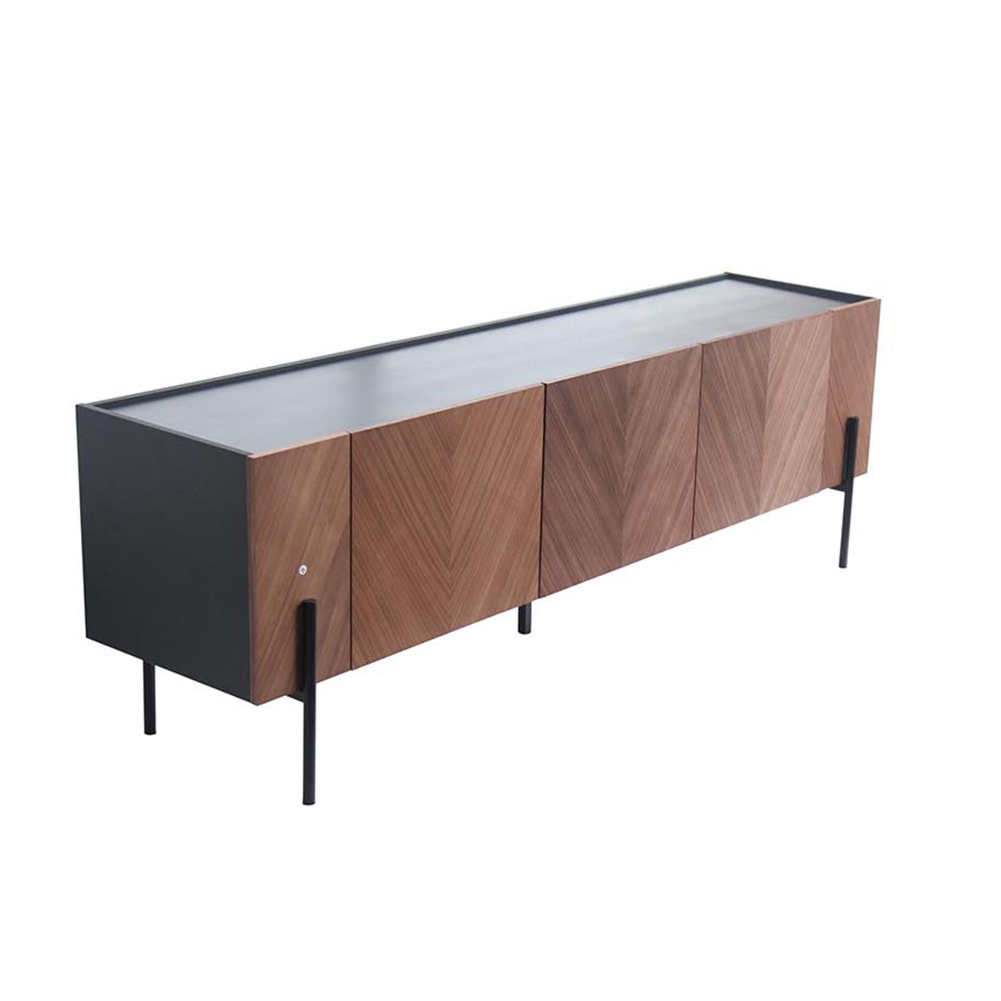 Meuble TV vintage avec rangements
