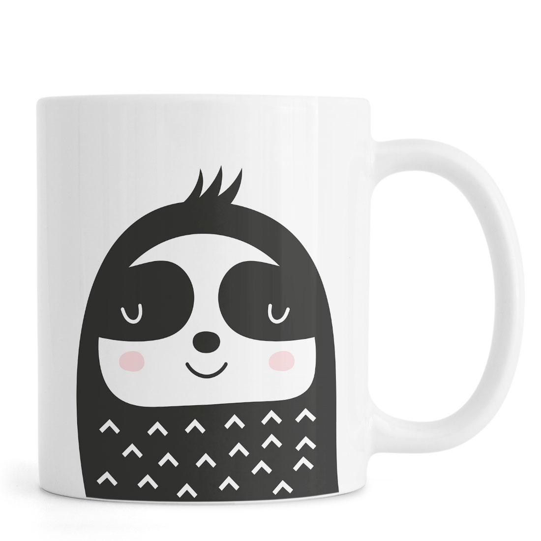 Mug en céramique en Blanc & Noir (photo) Mug en céramique en Blanc & Noir
