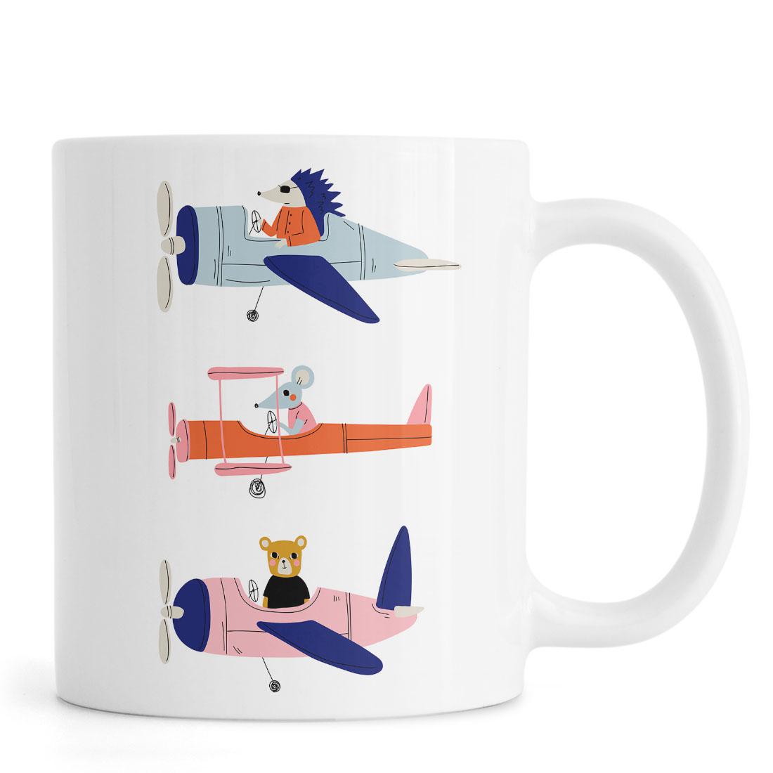 Mug en céramique en Gris