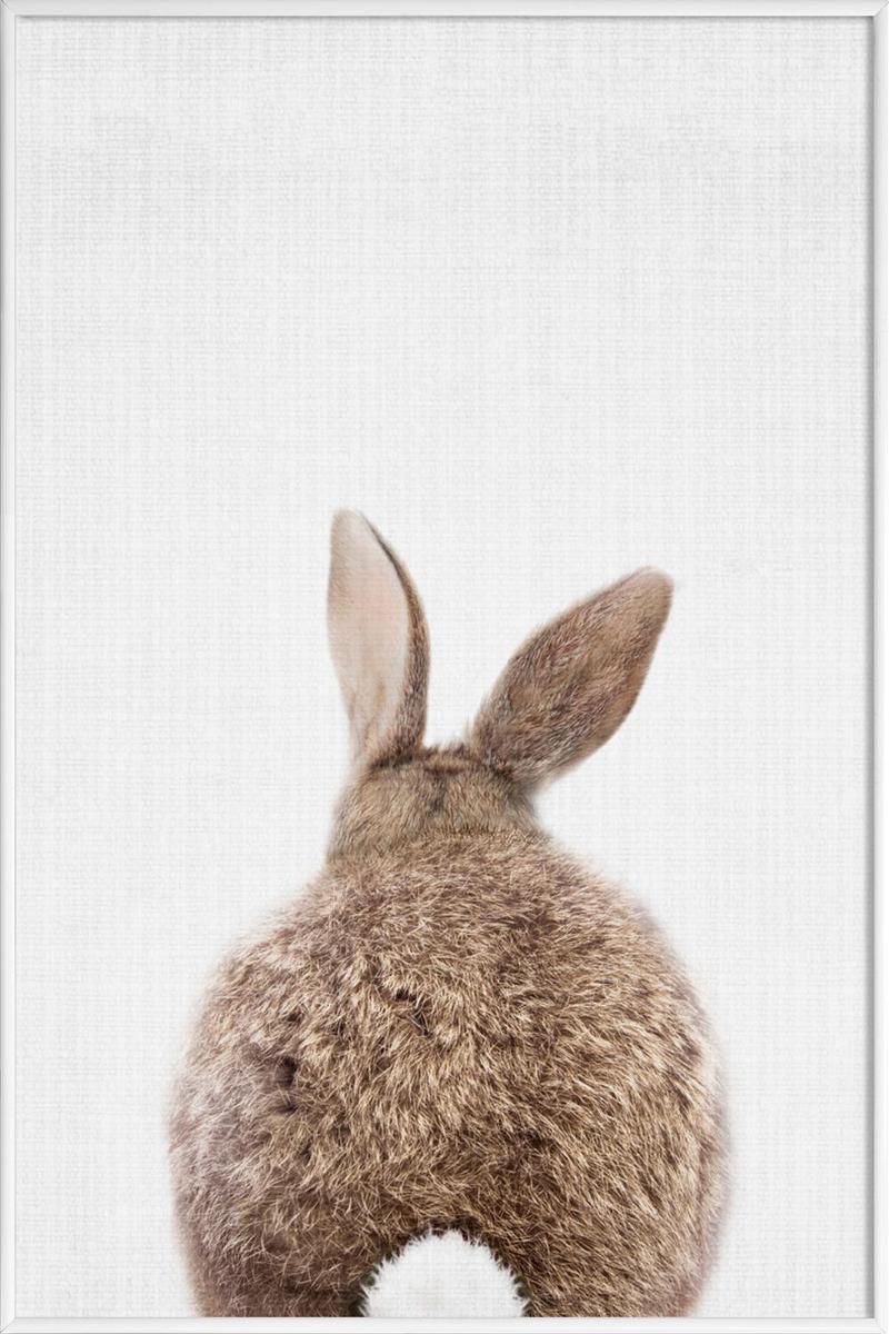 Affiche avec cadre standard (Blanc) en Blanc & Marron/20x30 Affiche avec cadre standard (Blanc) en Blanc & Marron/20x30