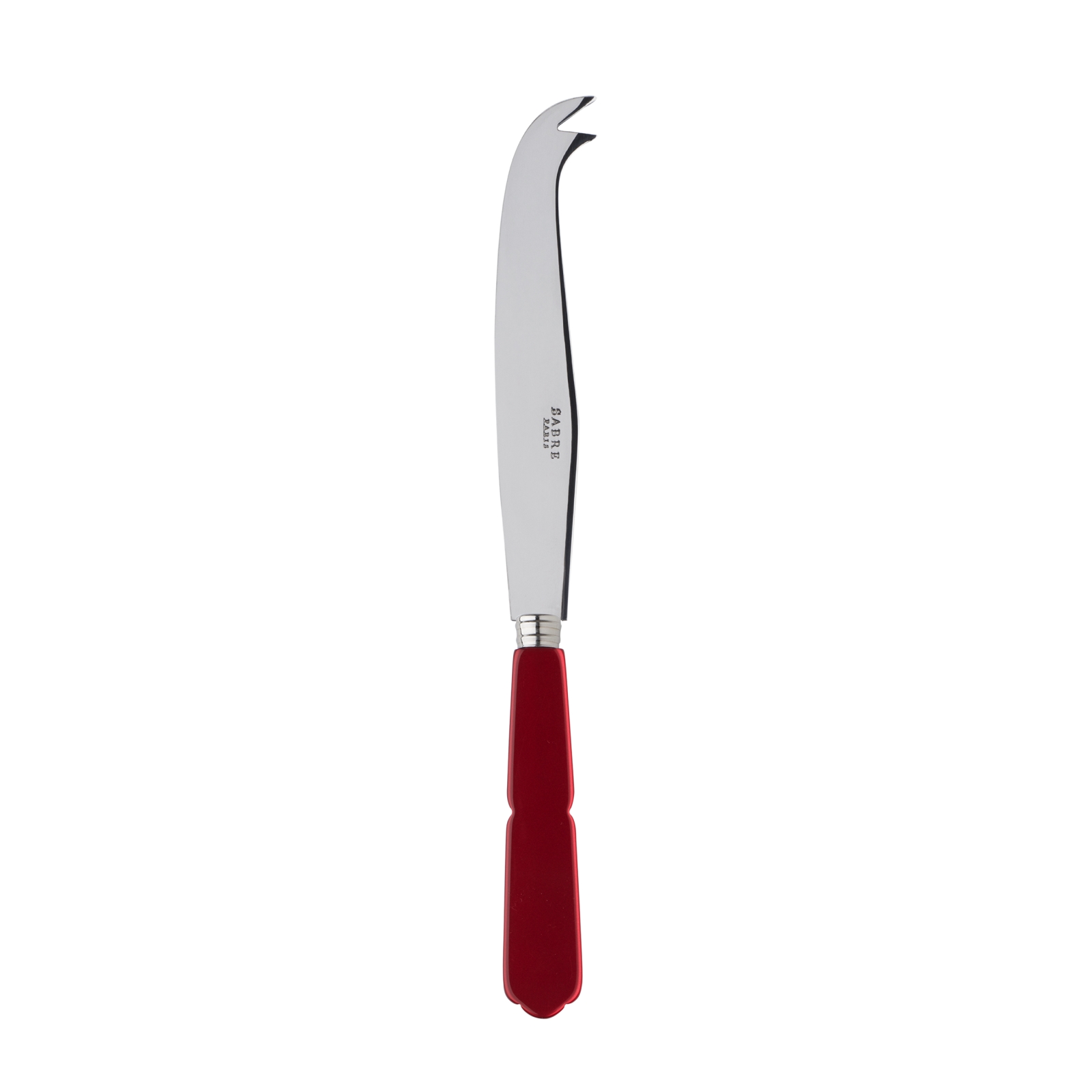 Couteau à fromage inox et rouge
