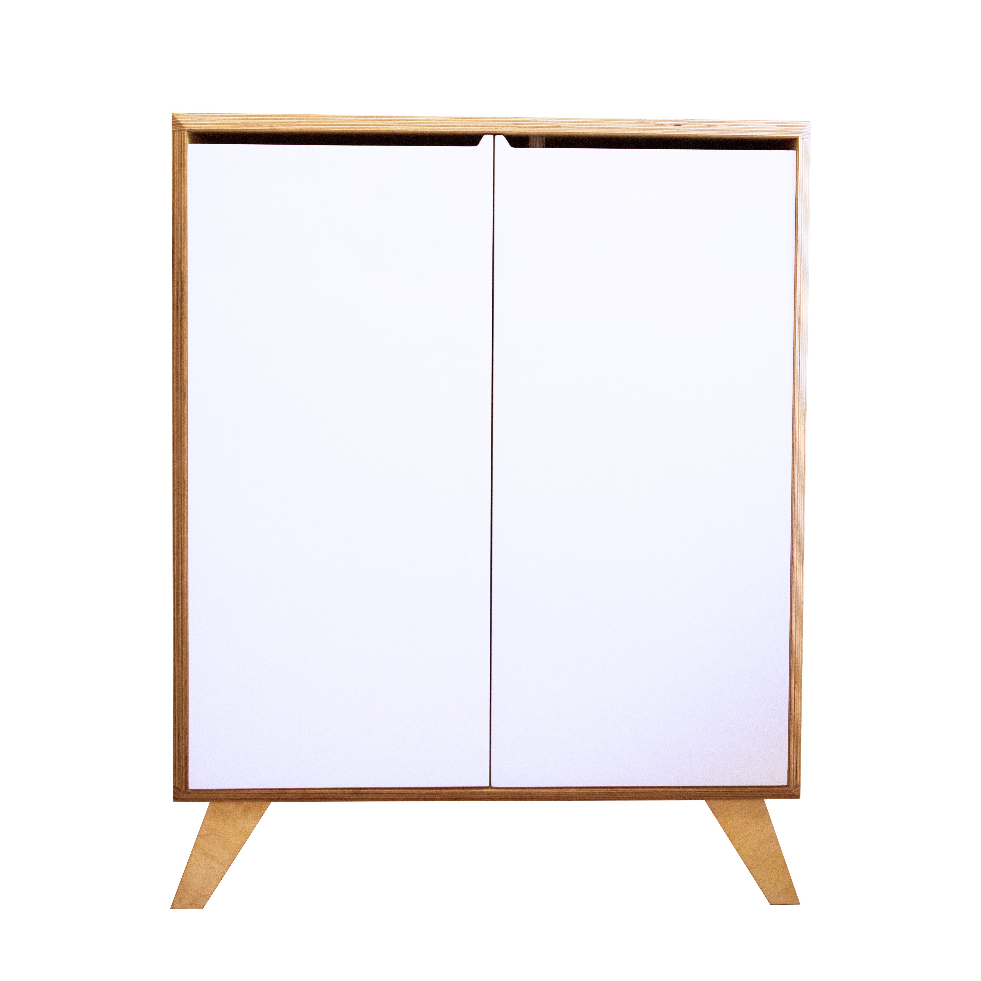 Console Bureau modulable blanc L80 cm