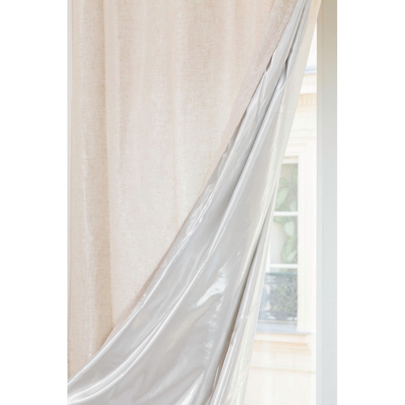 Voilage thermique beige 140 x 260
