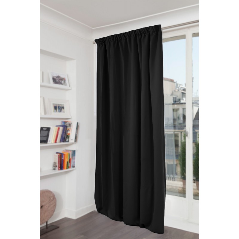 Rideau occultant noir 140 x 260 Rideau occultant noir 140 x 260
