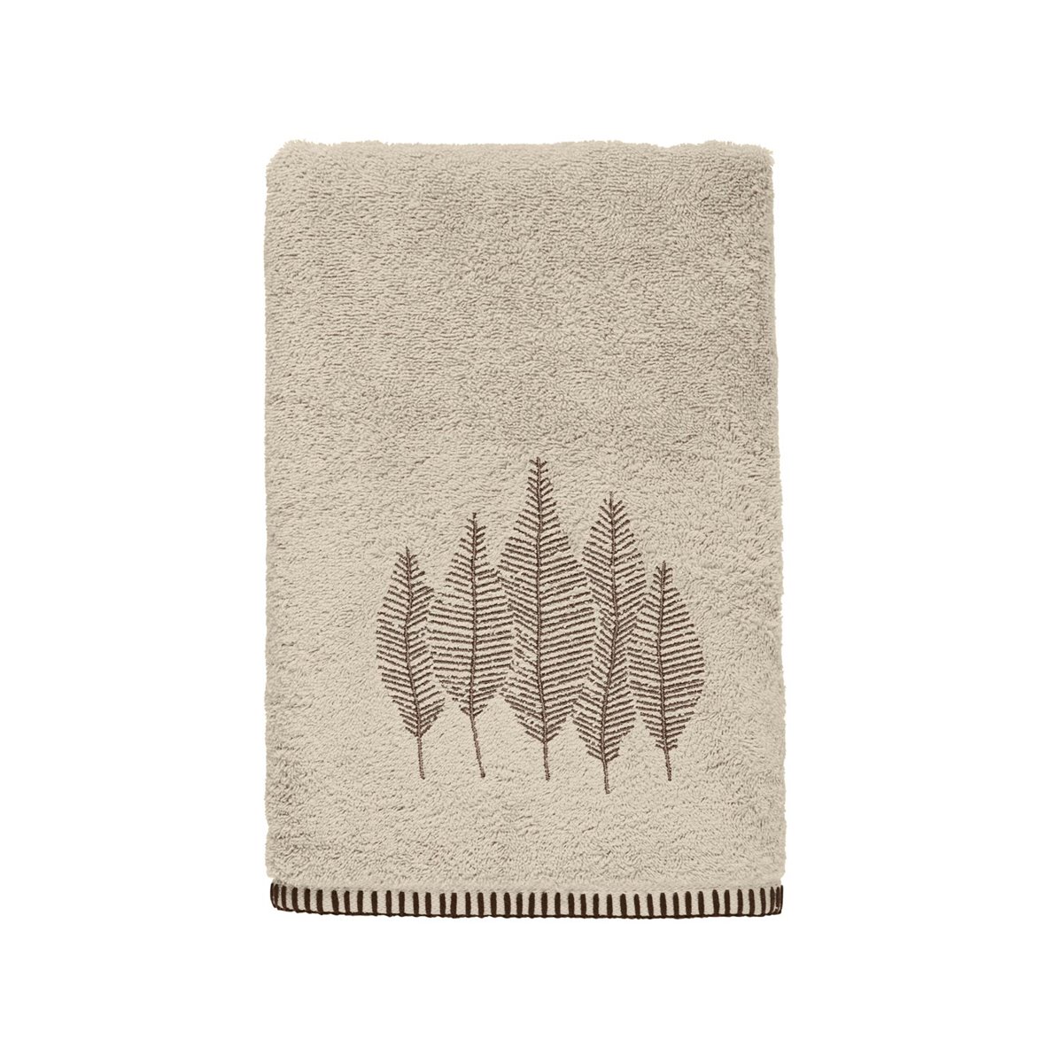 ABACHI - Drap de bain en coton biologique Ficelle 70x140 cm (photo) ABACHI - Drap de bain en coton biologique Ficelle 70x140 cm