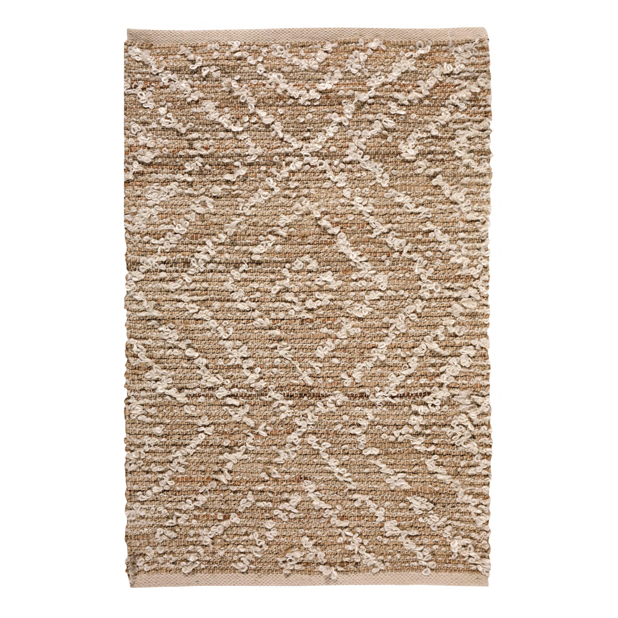 Tapis en jute ivoire 60 x 90 Tapis en jute ivoire 60 x 90