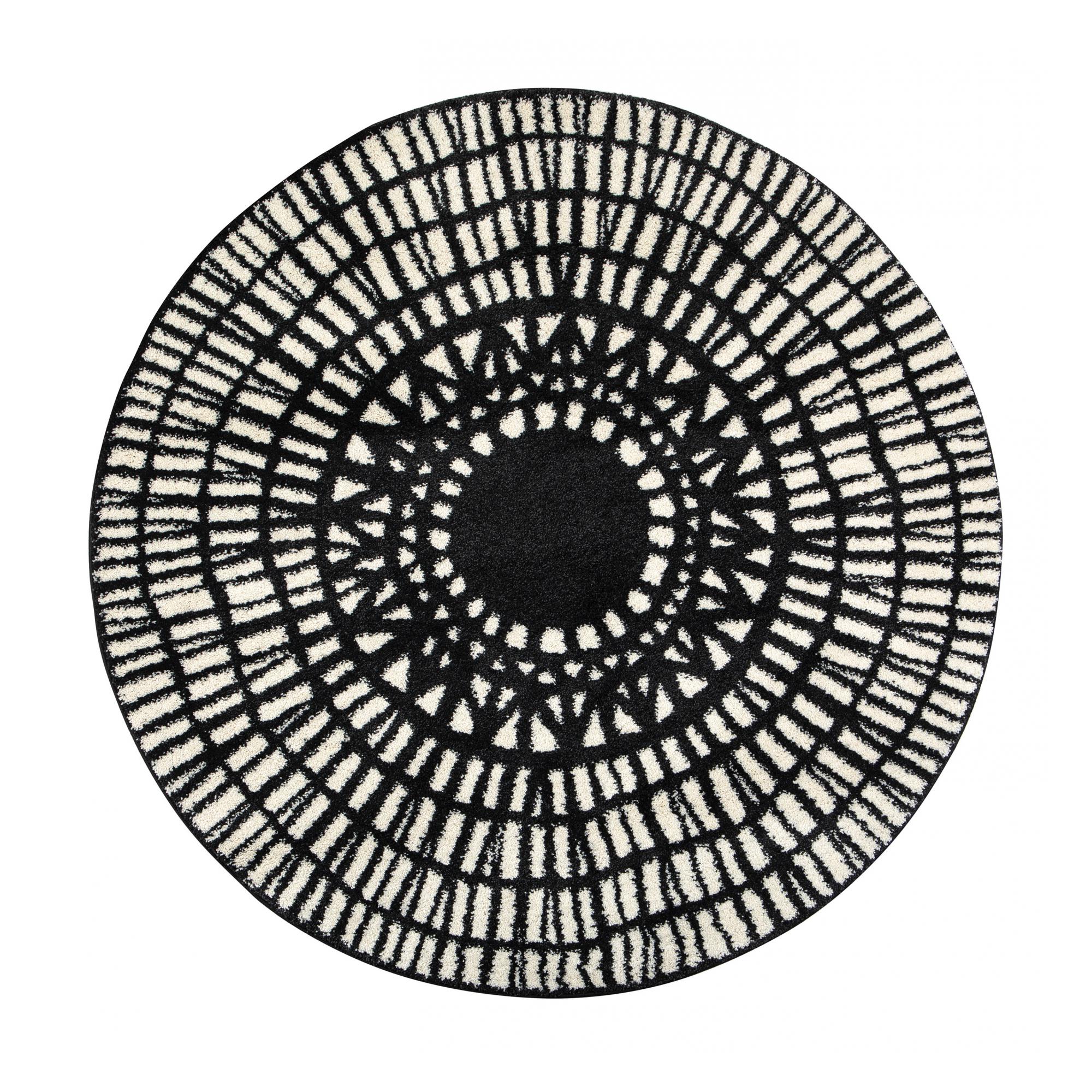 Tapis en polypropylène ombre diamètre 160 Tapis en polypropylène ombre diamètre 160