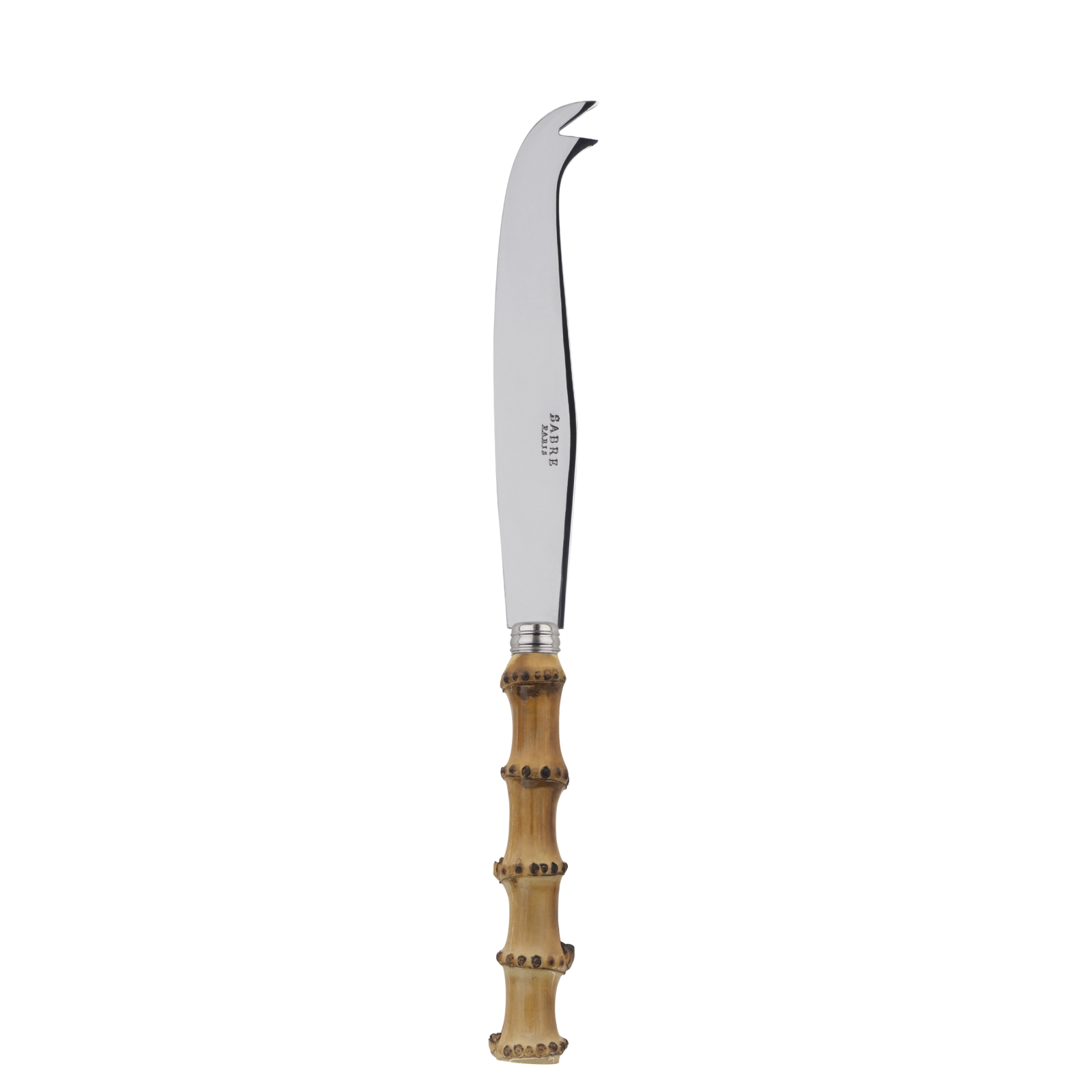 Couteau à fromage inox et bambou Couteau à fromage inox et bambou