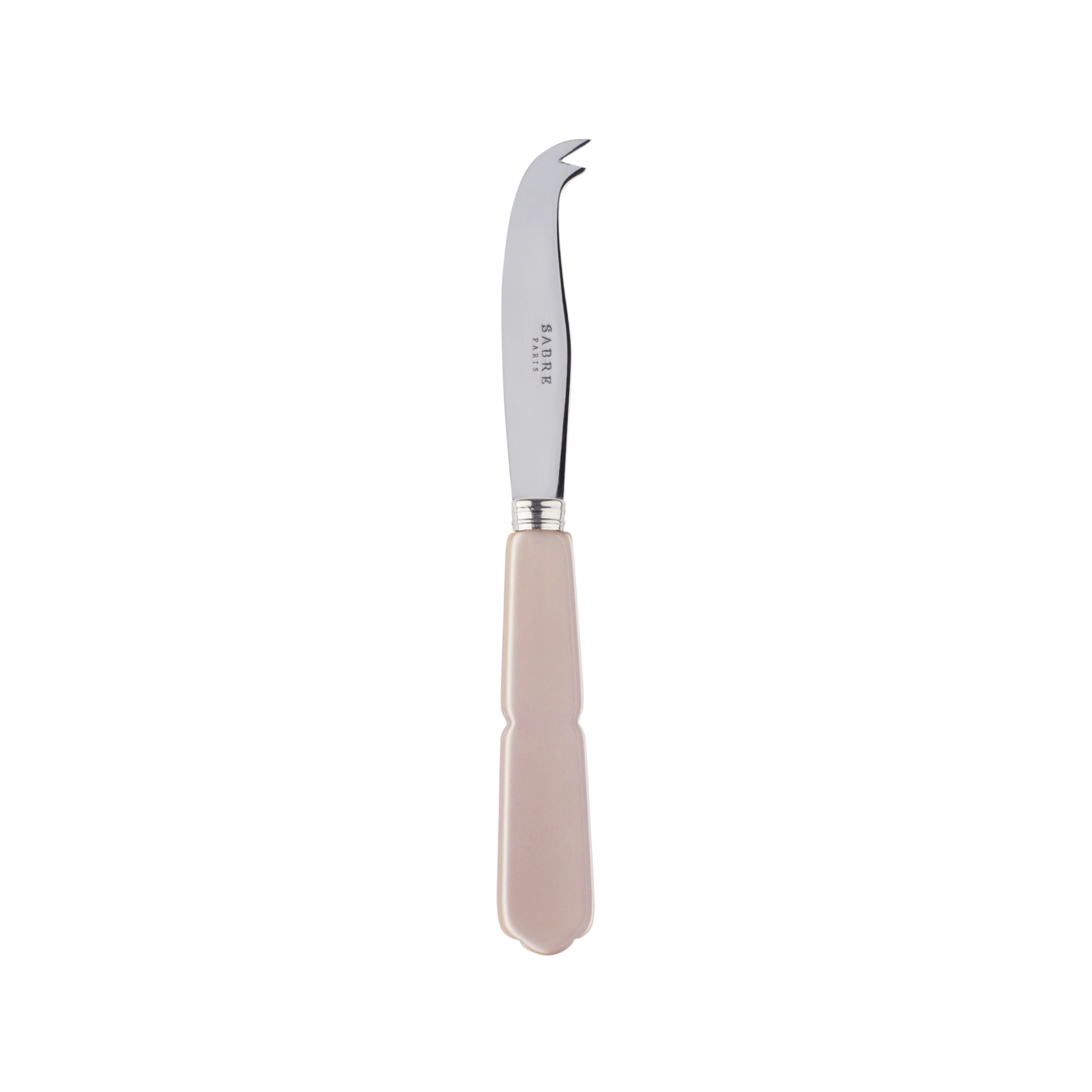 Couteau à fromage inox et taupe