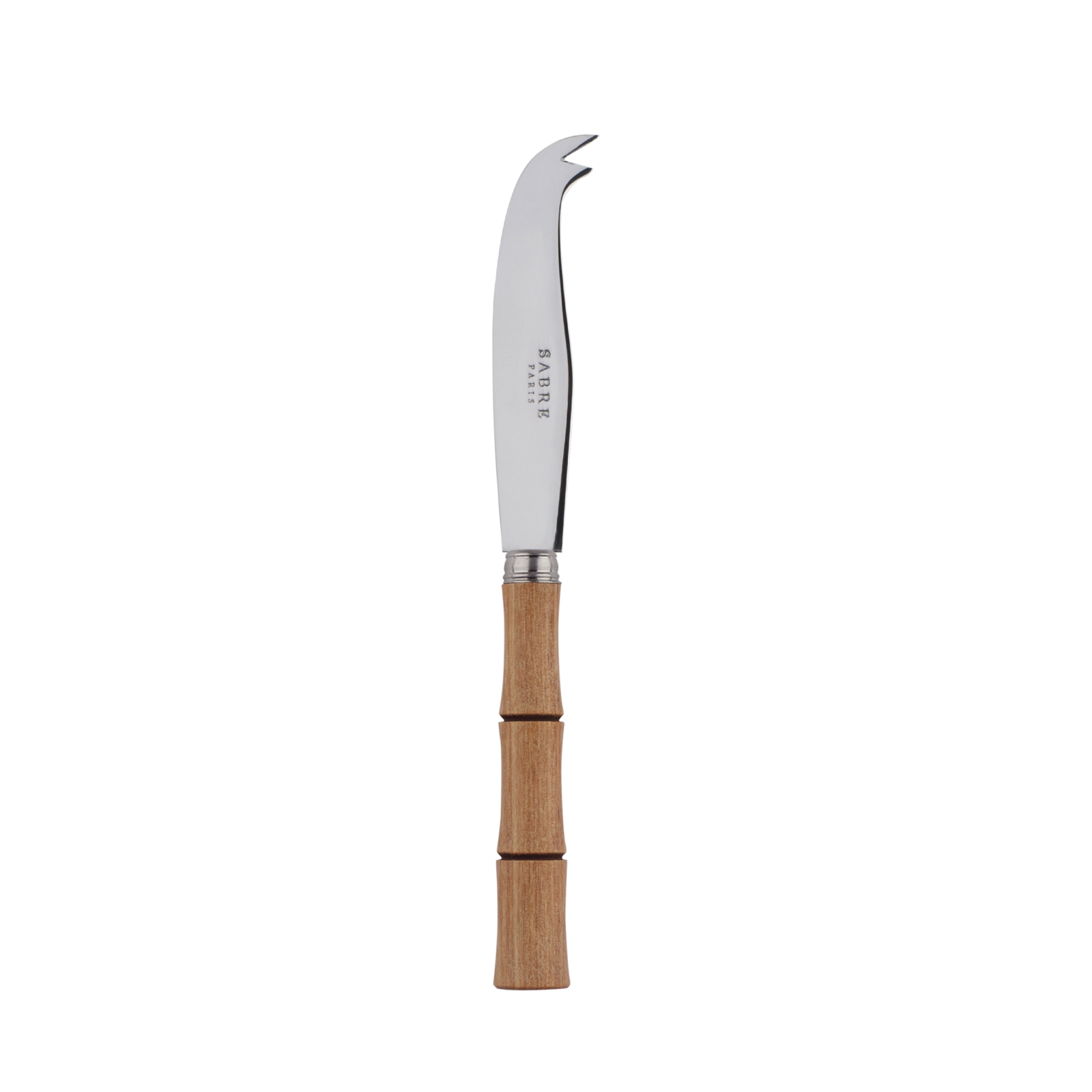 Couteau à fromage inox et bois naturel Couteau à fromage inox et bois naturel