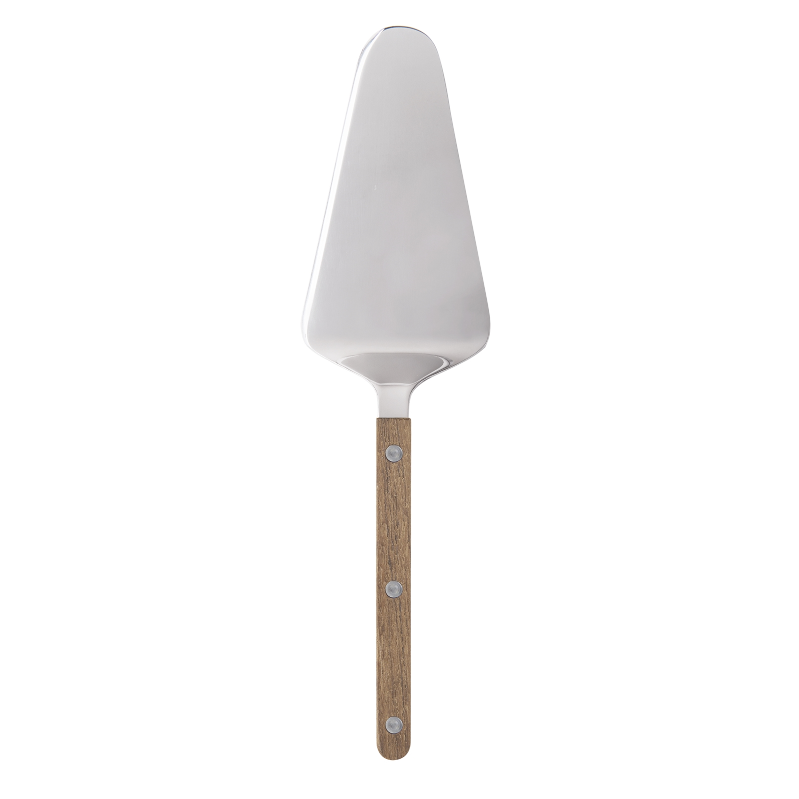 Pelle à tarte inox et teck Pelle à tarte inox et teck