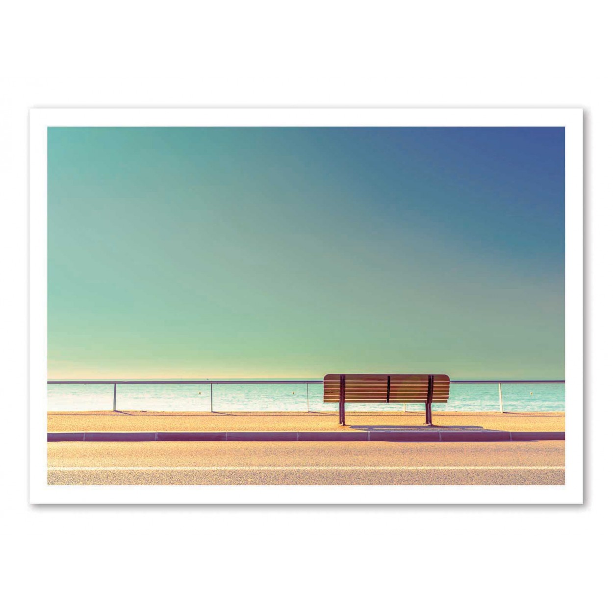 THE BENCH - ARNAUD BRATKOVIC - Affiche d'art 50 x 70 cm THE BENCH - ARNAUD BRATKOVIC - Affiche d'art 50 x 70 cm
