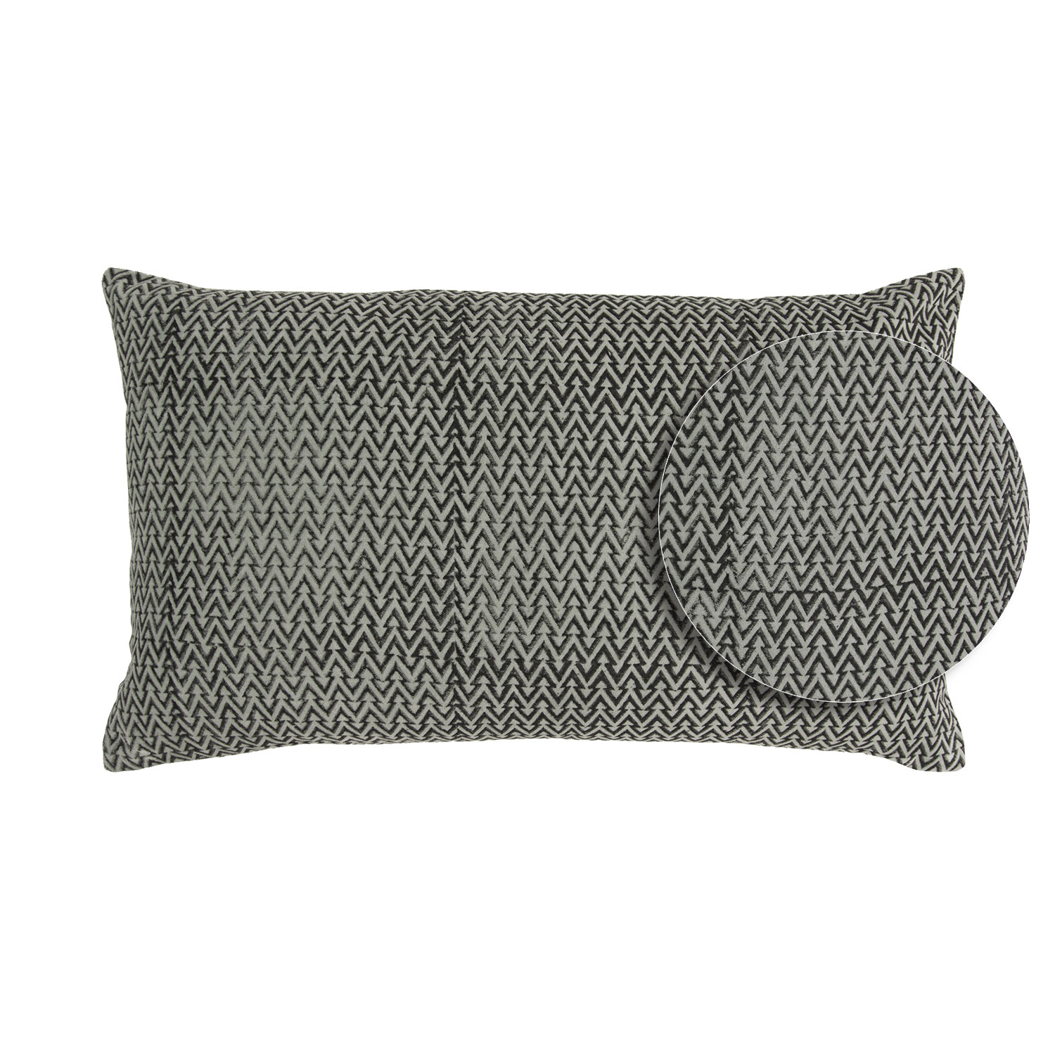 Coussin en coton ciment 30 x 50 (photo) Coussin en coton ciment 30 x 50