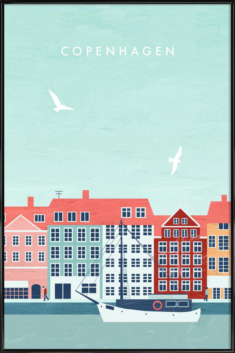 Affiche avec cadre standard (Noir) en Multicolore/60x90 (photo) Affiche avec cadre standard (Noir) en Multicolore/60x90