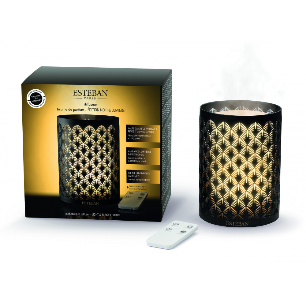 Diffuseur brume de parfum édition noir et lumière Diffuseur brume de parfum édition noir et lumière