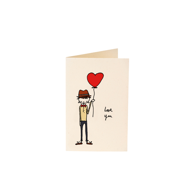 Carte Love Balloon Carte Love Balloon