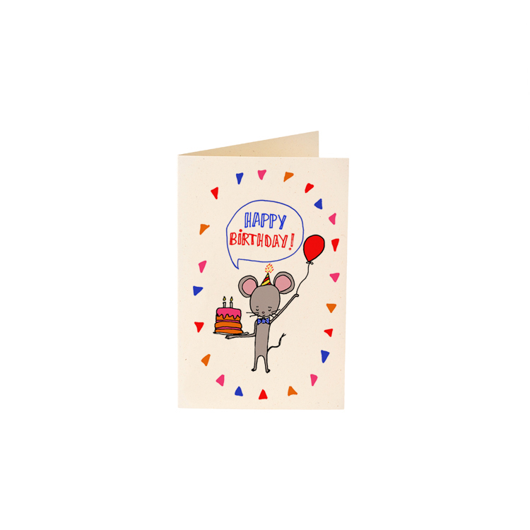 Carte HB Souricette Carte HB Souricette