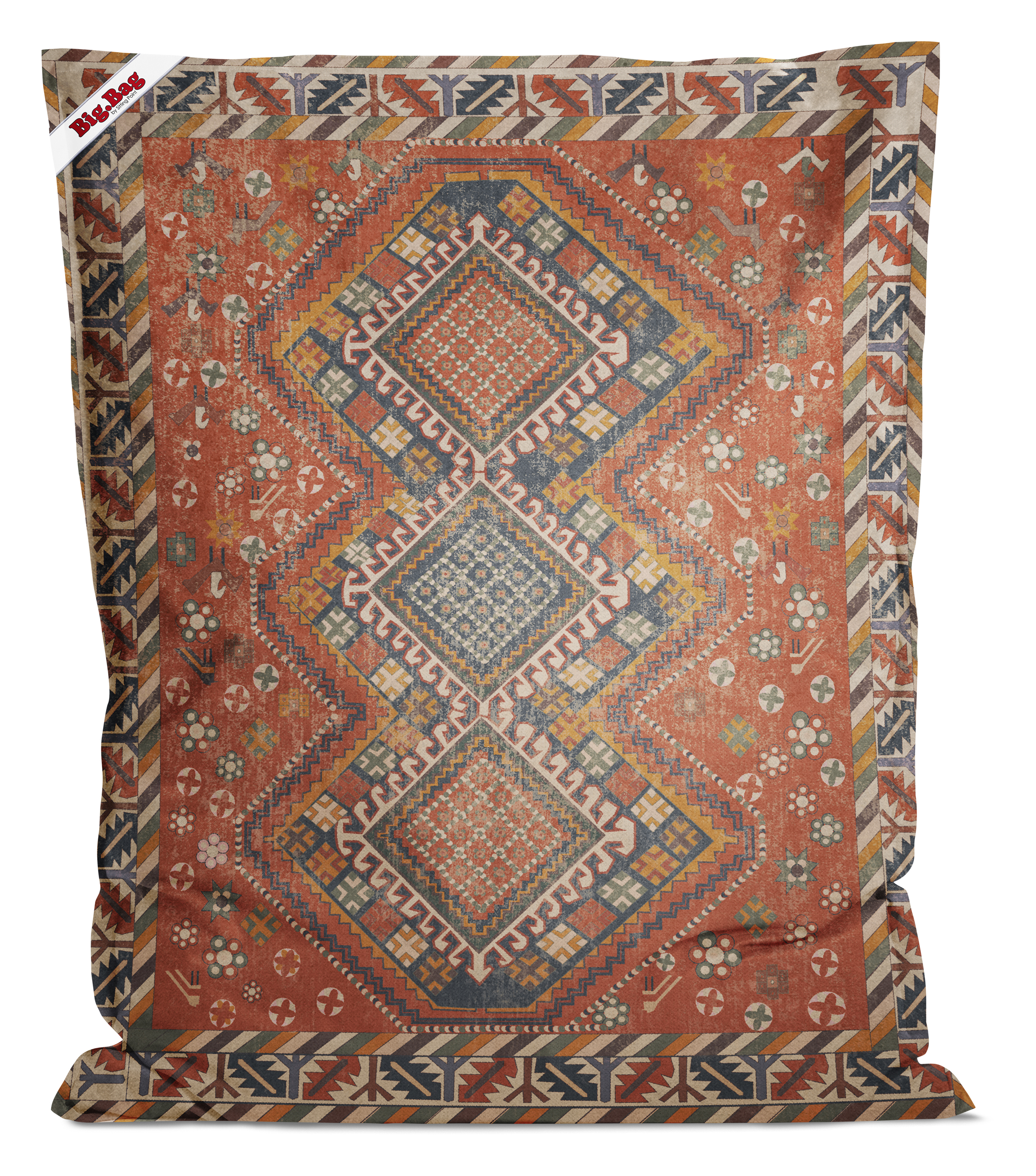Grand pouf imprimé éthnique 130c170x20 Grand pouf imprimé éthnique 130c170x20