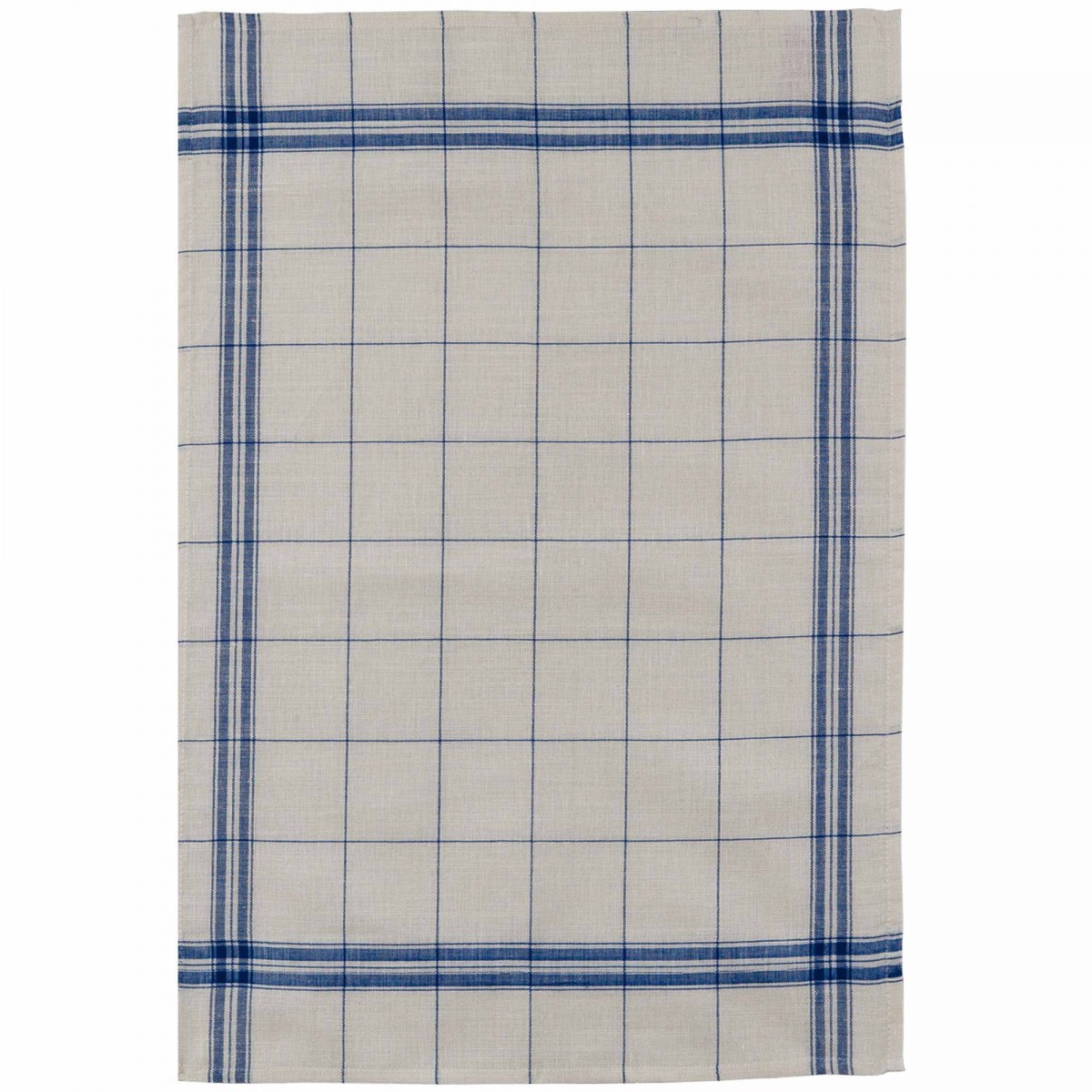 Torchon en lin bleu 50x75 Torchon en lin bleu 50x75