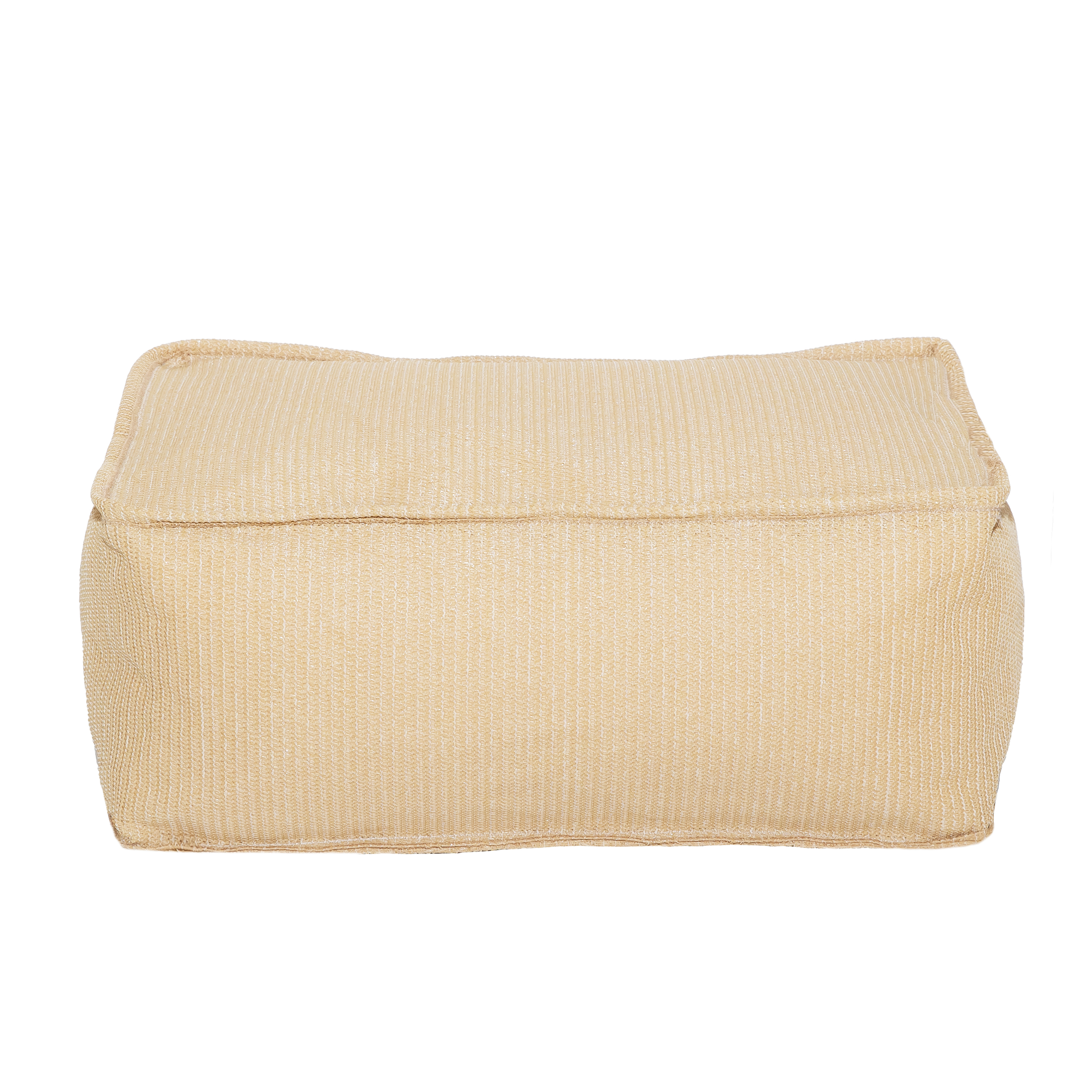 Coussin de sol effet raphia S (photo) Coussin de sol effet raphia S