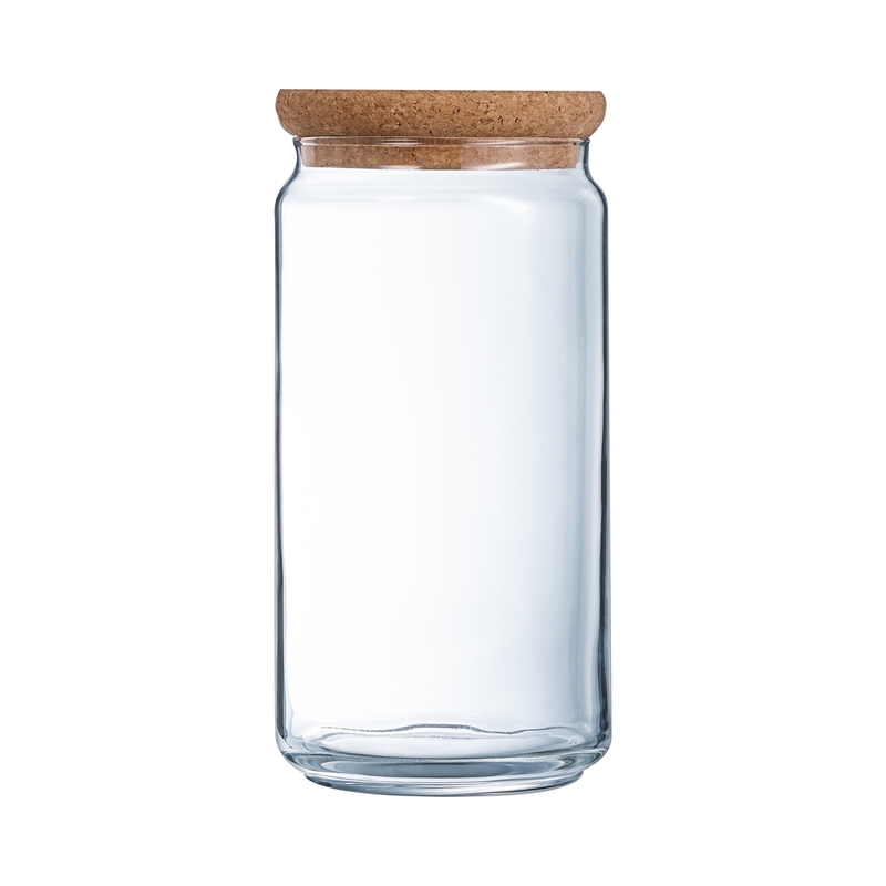 Bocal avec couvercle liège 1,5L Bocal avec couvercle liège 1,5L