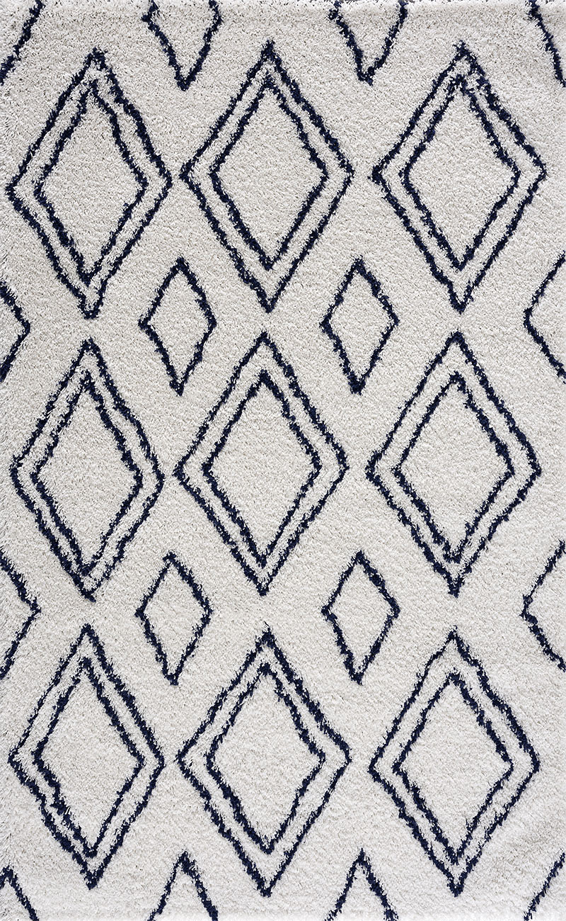 Tapis shaggy salon en laine artificielle bleu pastel 160X230 Tapis shaggy salon en laine artificielle bleu pastel 160X230