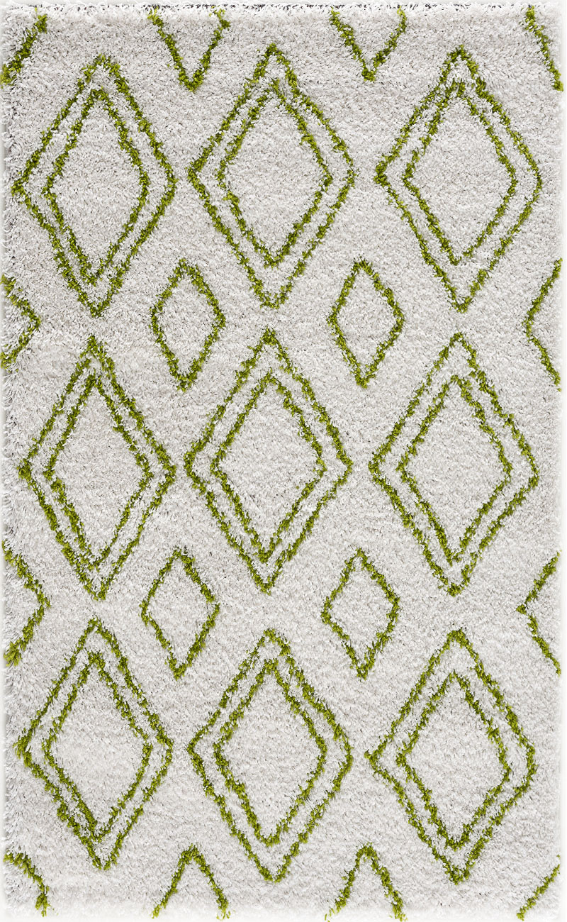 Tapis shaggy salon en laine artificielle vert prairie 160X230 Tapis shaggy salon en laine artificielle vert prairie 160X230