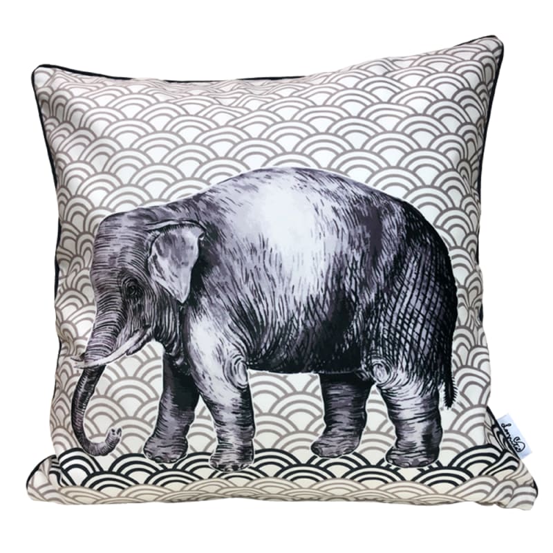Housse de coussin en velours Taupe Housse de coussin en velours Taupe