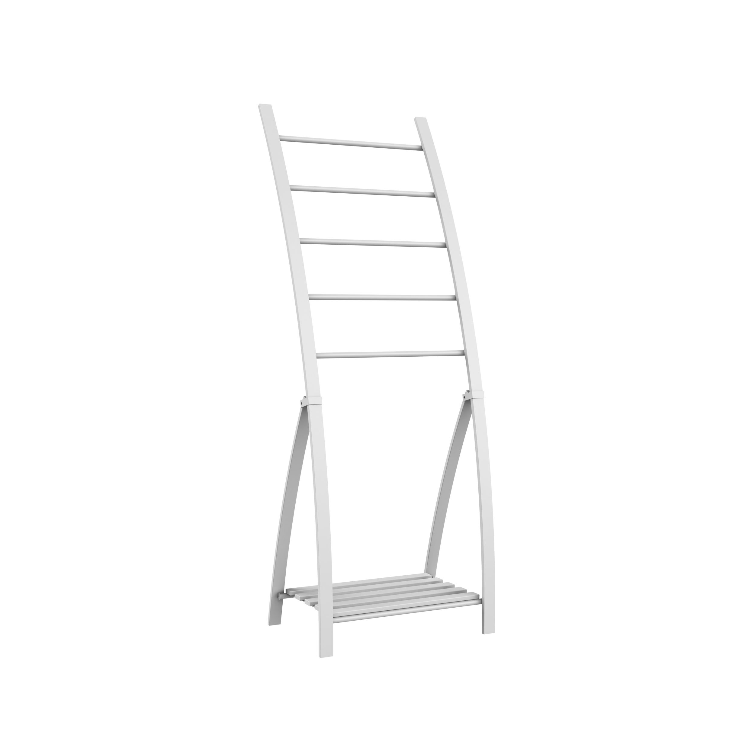 Porte-serviette blanc Porte-serviette blanc