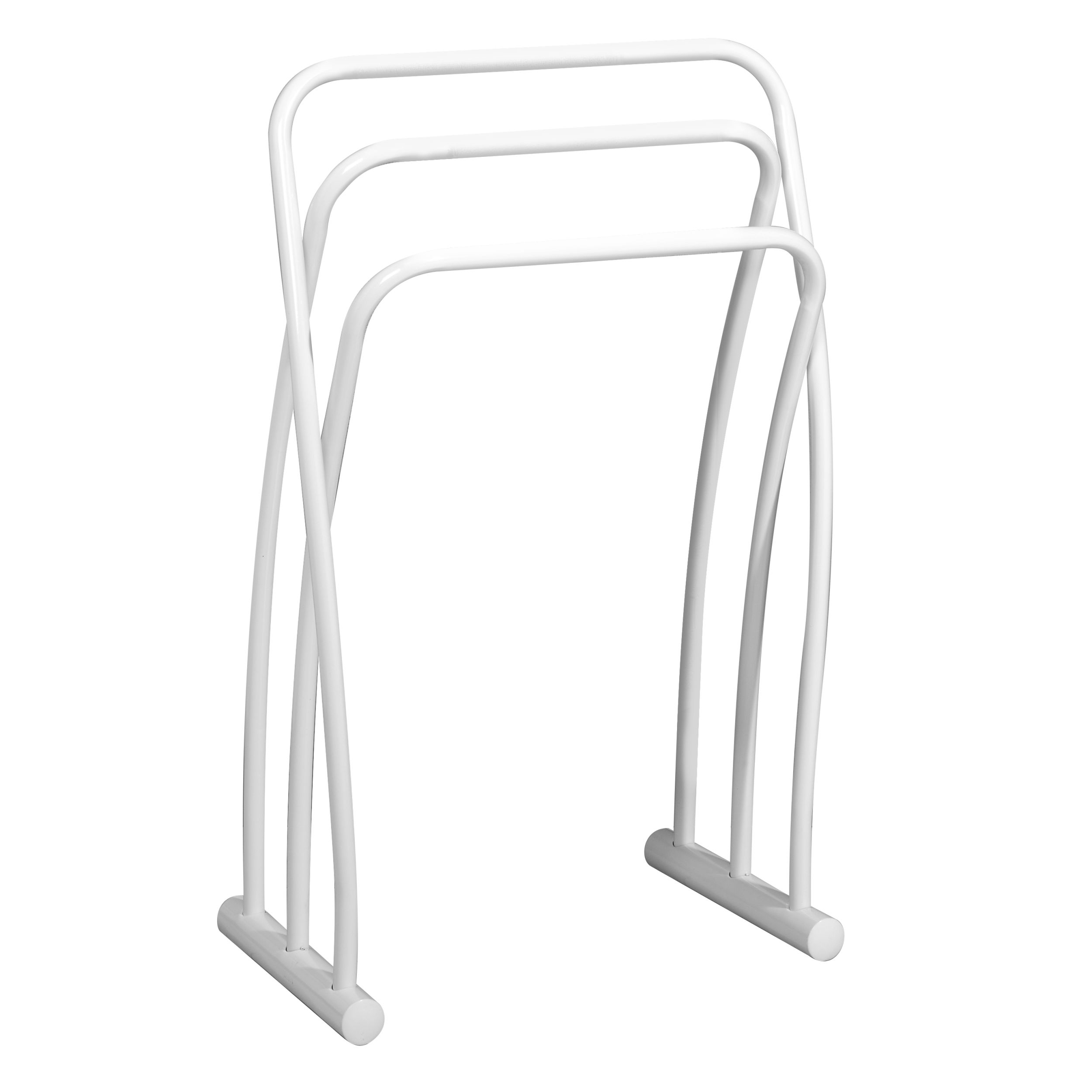 Porte-serviette blanc Porte-serviette blanc