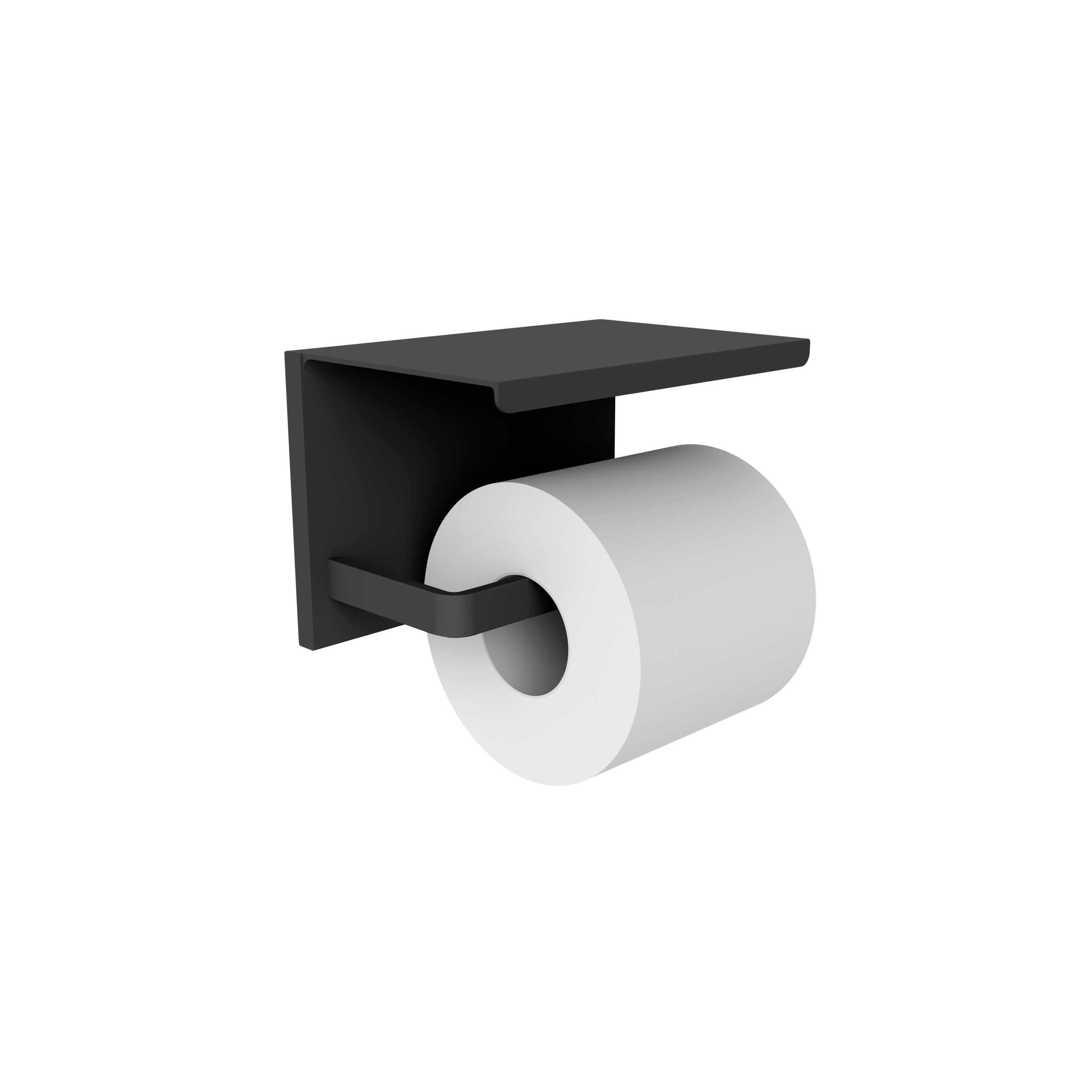 Porte-papier wc noir Porte-papier wc noir