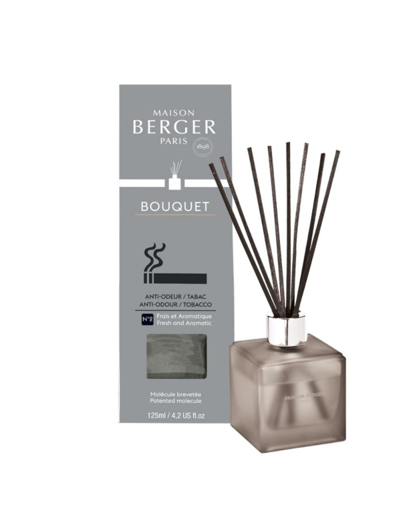 Bouquet parfumé cube odeurs de tabac givré Bouquet parfumé cube odeurs de tabac givré