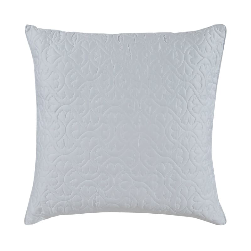 Taie de coussin en satin de coton blanc 65x65 Taie de coussin en satin de coton blanc 65x65