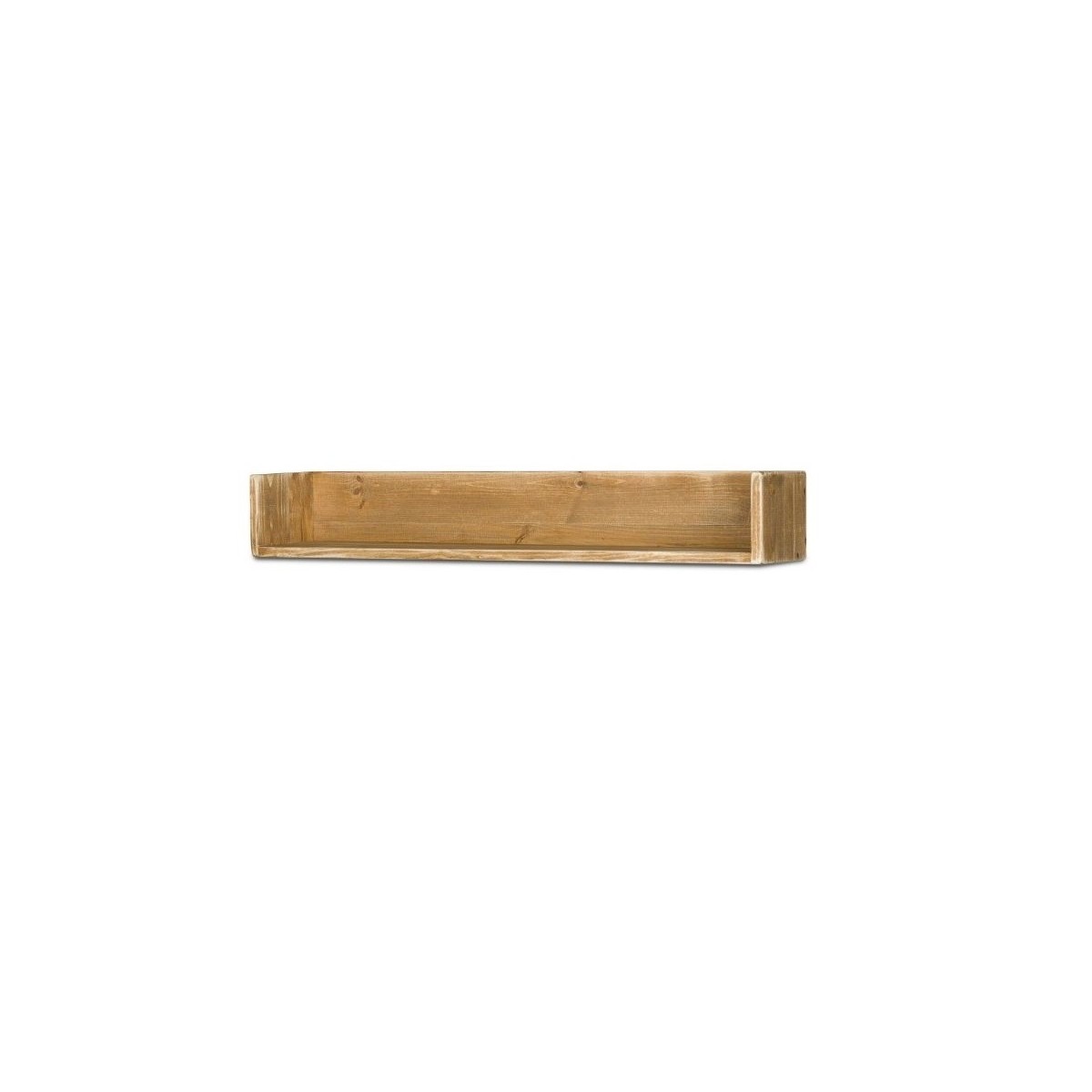 Etagère murale L100 pin massif bois vieilli MARTINE Etagère murale L100 pin massif bois vieilli MARTINE