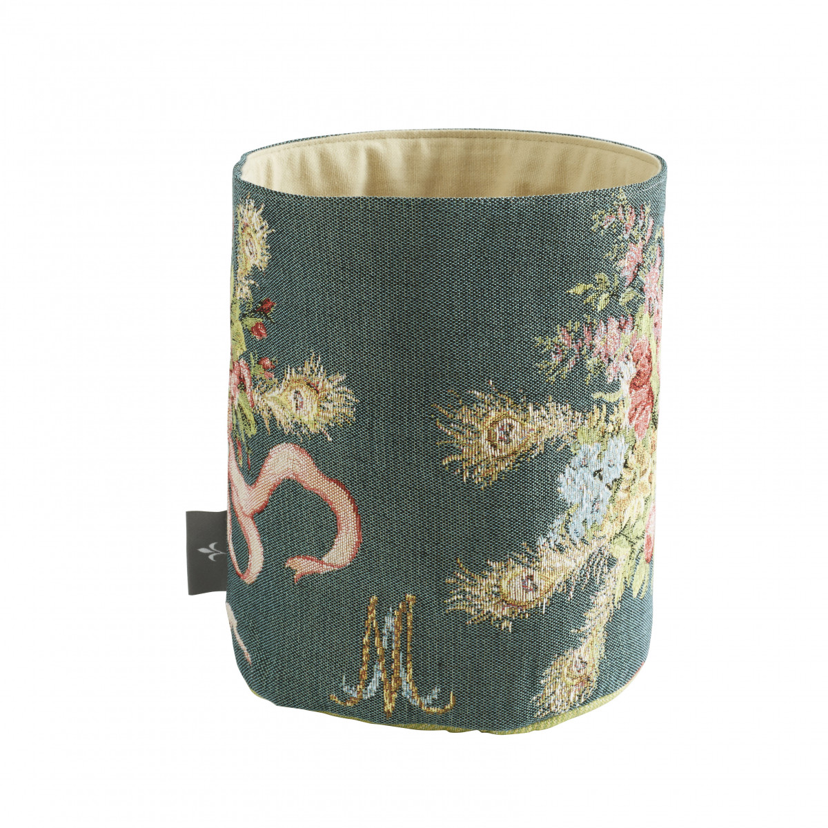 Petit panier marie antoinette tissé vert 25x17 Petit panier marie antoinette tissé vert 25x17