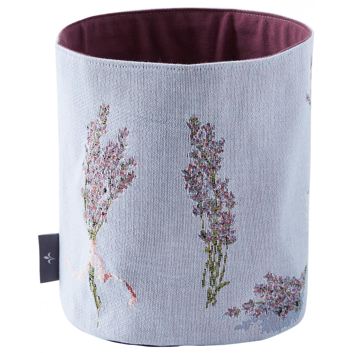 Panier lavande tissé violet 25x17 Panier lavande tissé violet 25x17