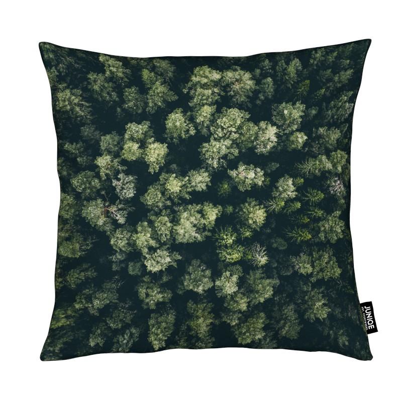 Coussin en microfibre en Vert/30x30 (photo) Coussin en microfibre en Vert/30x30