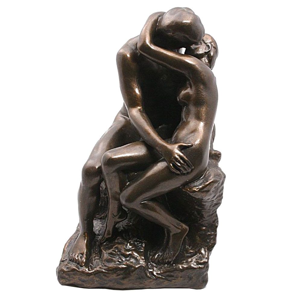 Figurine reproduction Le Baiser de Rodin H24cm Figurine reproduction Le Baiser de Rodin H24cm