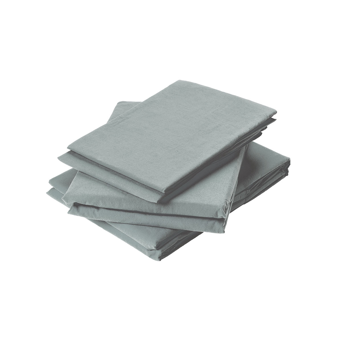 Drap plat en coton lavé coton flanelle 200x180 Drap plat en coton lavé coton flanelle 200x180