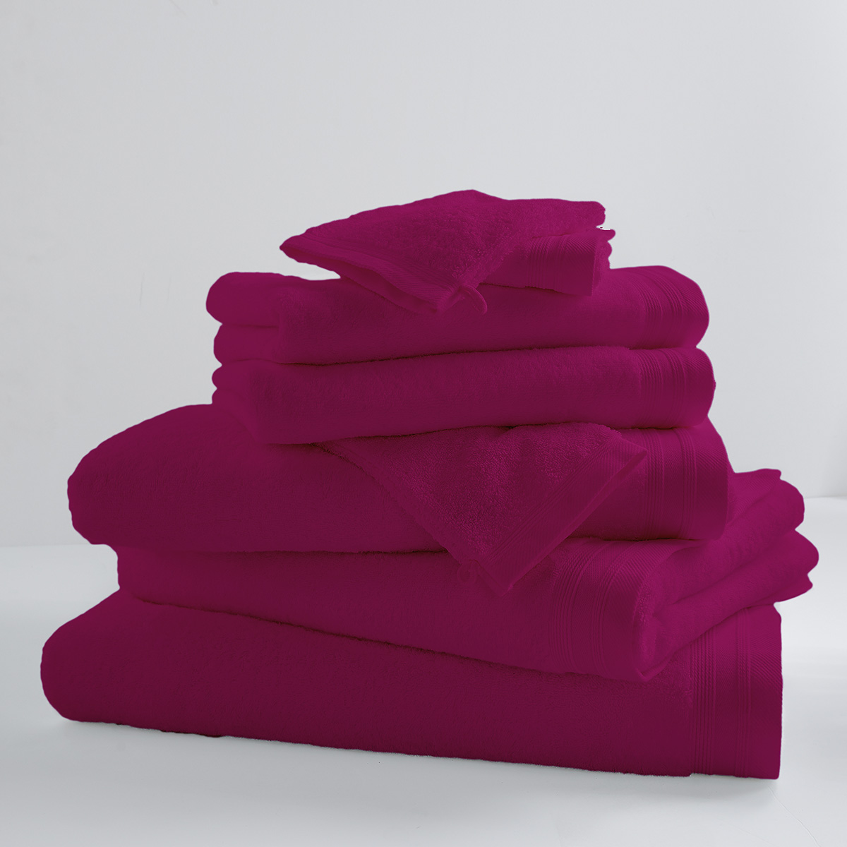 Drap de douche uni et coloré coton sorbet 140x70 Drap de douche uni et coloré coton sorbet 140x70