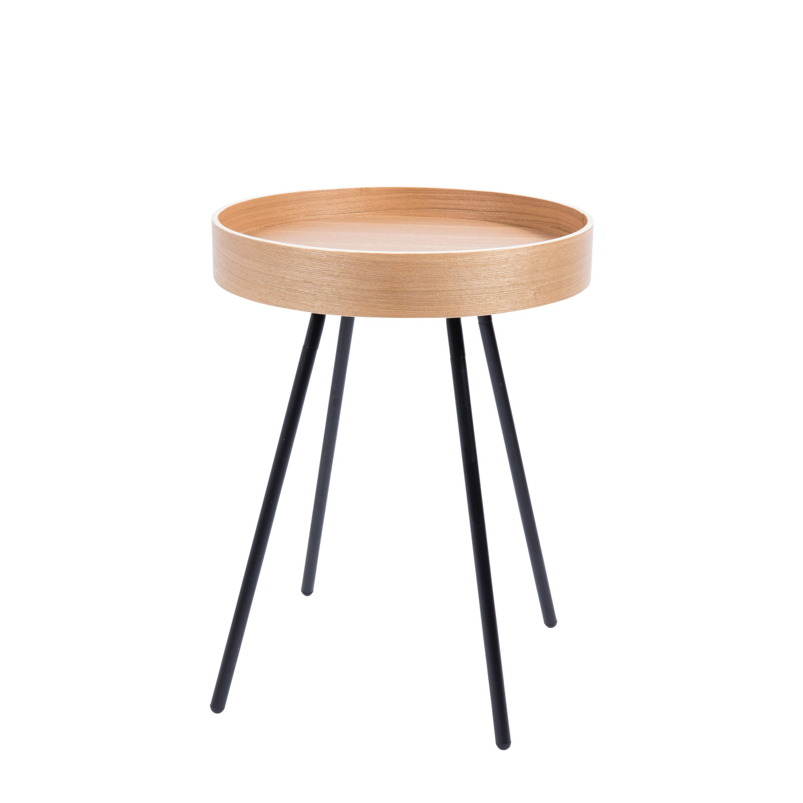 Table d’appoint en bois beige