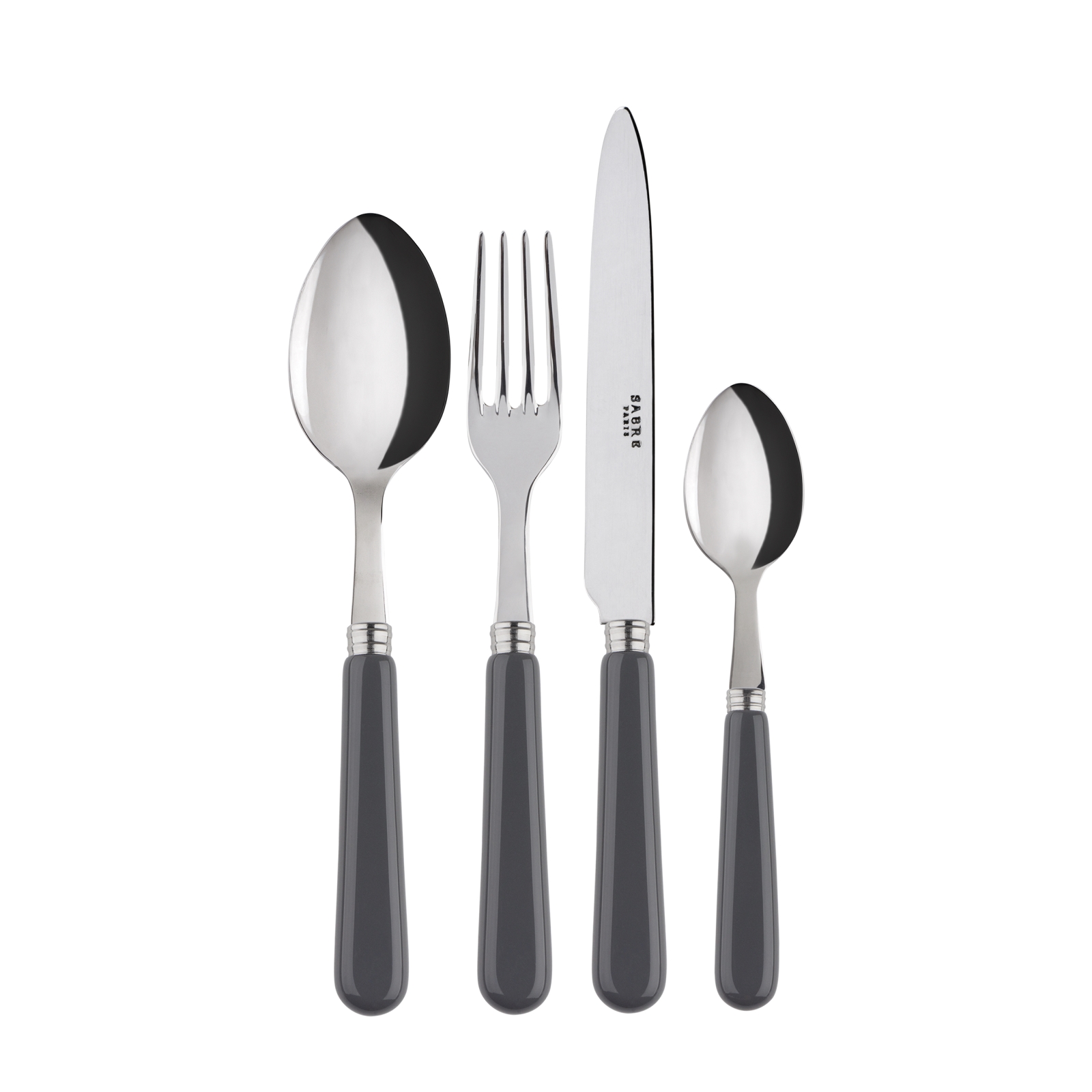 Ménagère service 24 couverts anthracite Ménagère service 24 couverts anthracite