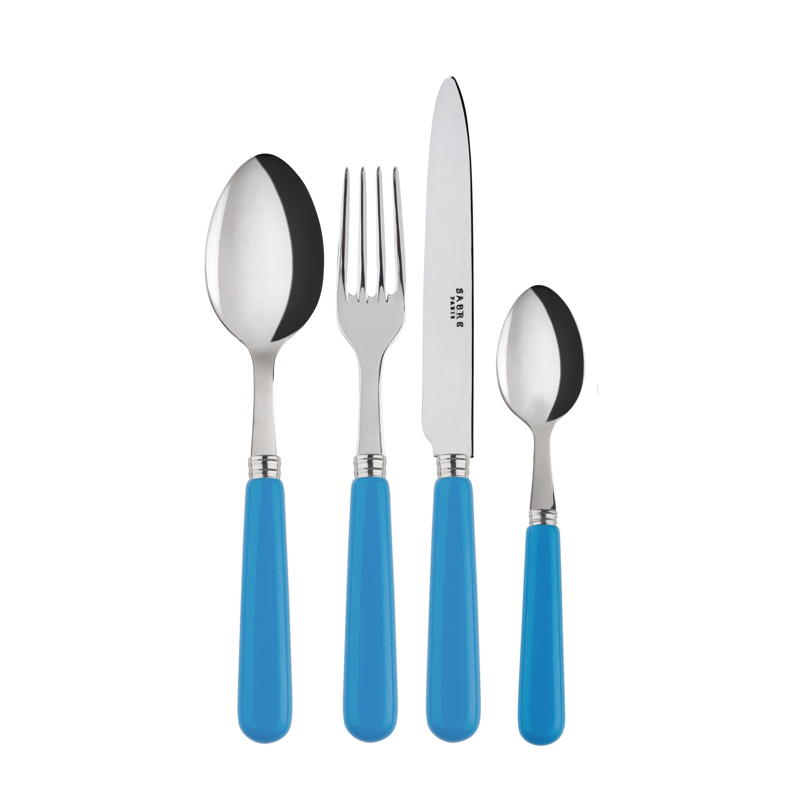 Ménagère service 24 couverts bleu Hawaï Ménagère service 24 couverts bleu Hawaï