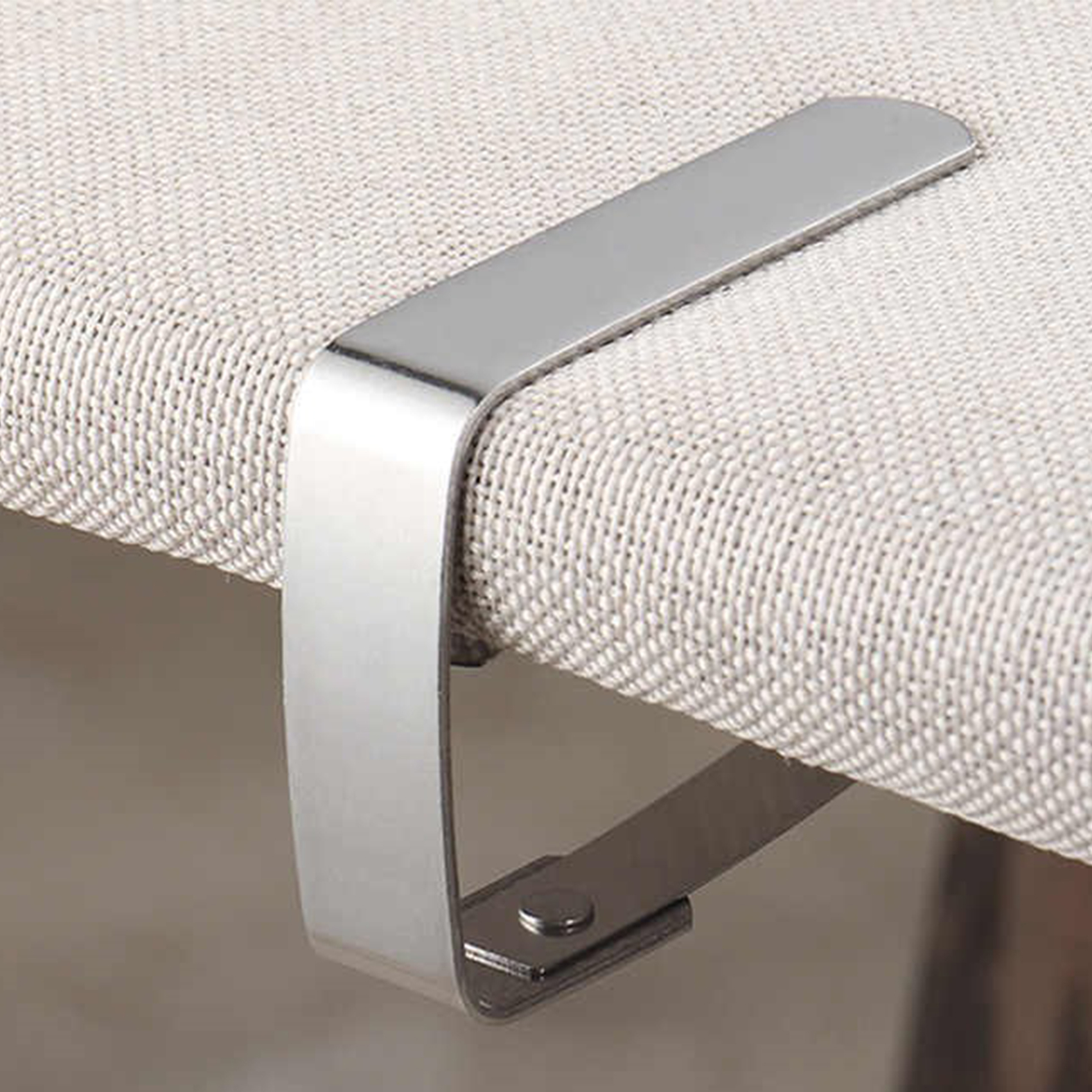 4 pinces à nappe inox inox 500x400